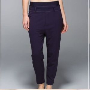 Lululemon Dark Purple Trouser Pant